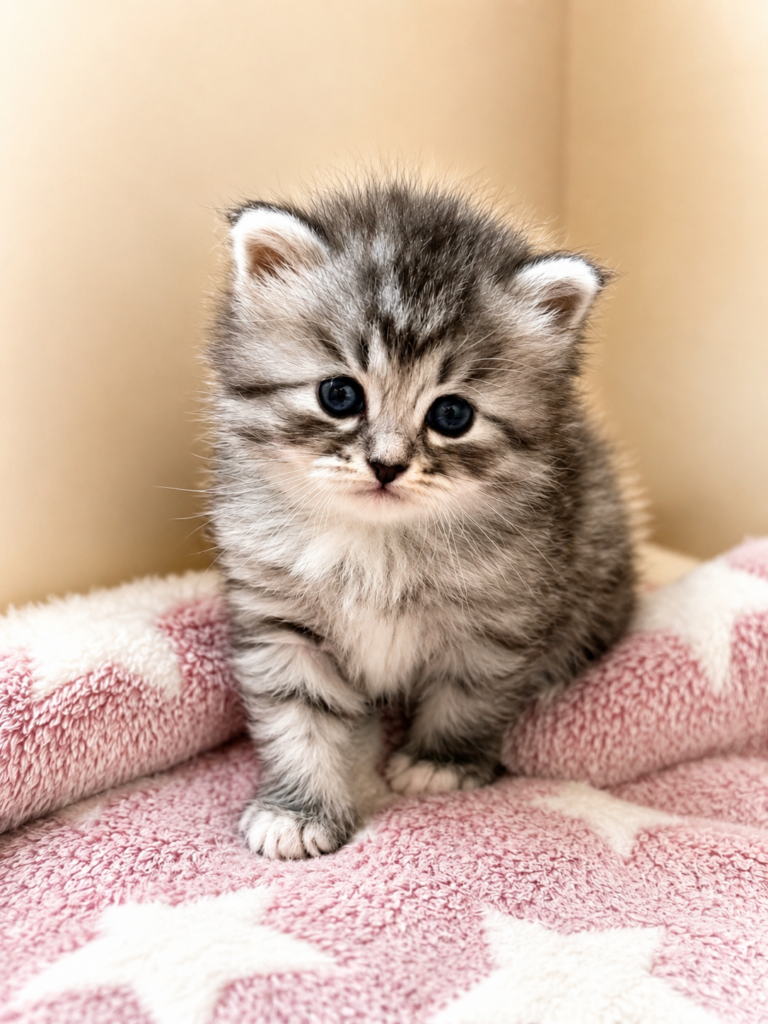 Chaton Sibérien disponible à la réservation